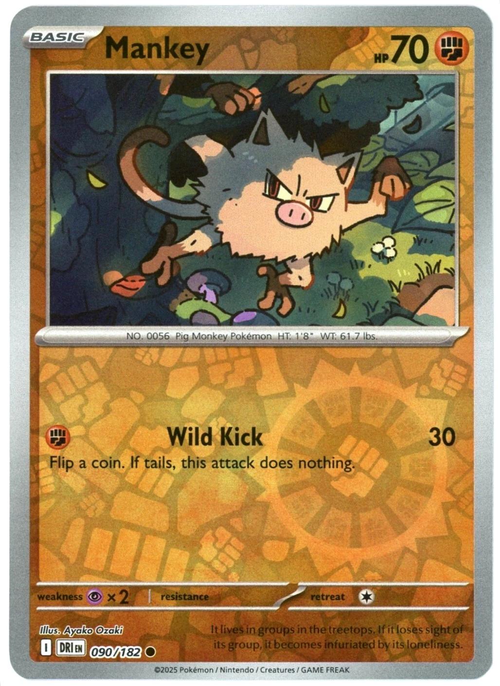 Mankey [Reverse Holo]